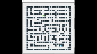 Python Maze game- simulator for path finding algorithm