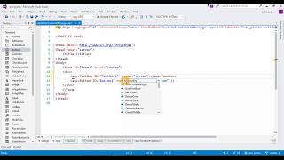 custom validation meassge for HTML5 in asp.net aspx page setCustomValidity