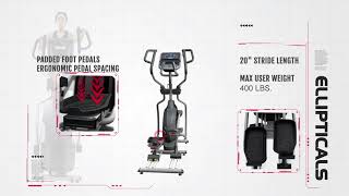 SPIRIT Fitness XE295 Elliptical