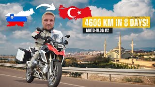 MOTO - TOUR / From Slovenia to Turkey - VLOG #2