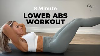 Lower Abs Workout | 8 Minutes at Home