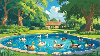 Building Awesome Swimming Pool for Ducks​ \u0026 Goose #duckdrawing #duck#animals#duck #birds #shorts