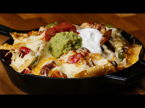 Steak Fajita Nachos Recipe from Tasty