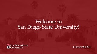 New to SDSU 2019