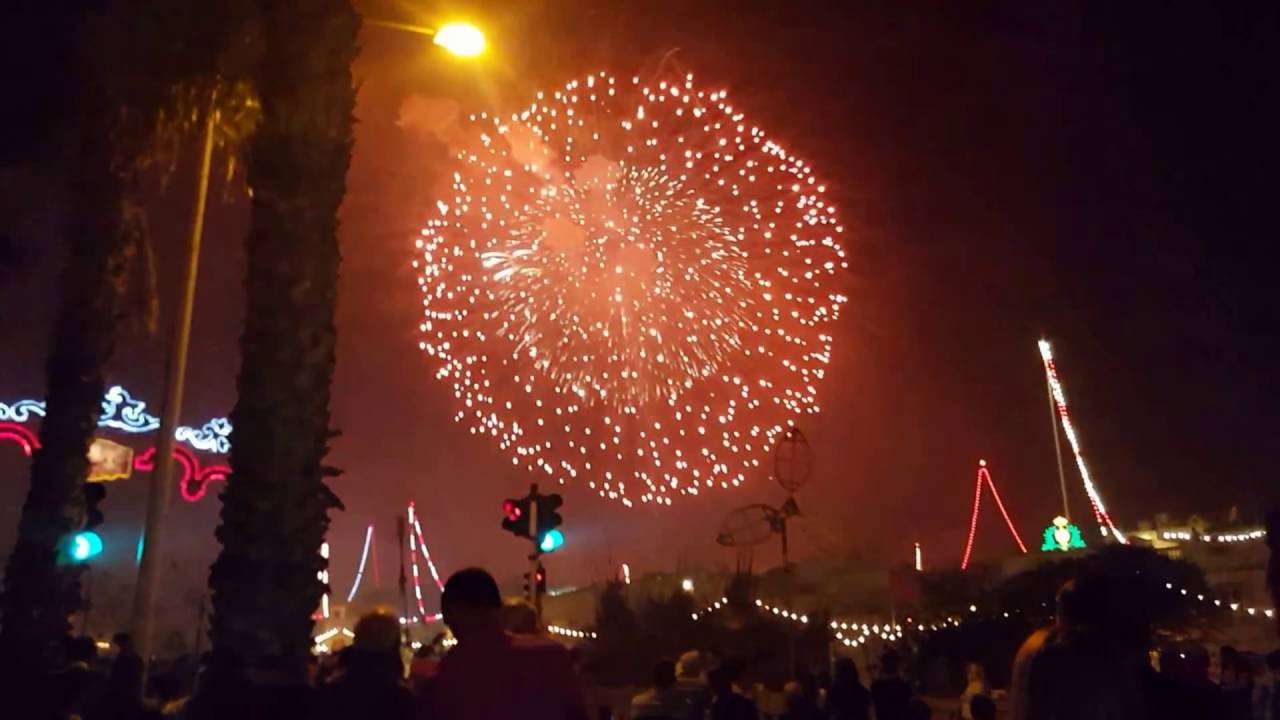 Malta Festival - Single Biggest Firework Ever !! World Record .... Sept ...