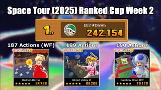 Mario Kart Tour - Space Tour (2025) Ranked Cup Week 2 242,154pts