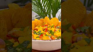 2 minute - Mango salsa recipe🥭 #shorts #mangosalsa #mangorecipe #youtubeshorts