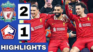 🔴Liverpool vs Lille (2-1) Extended HIGHLIGHTS | UEFA Champions League