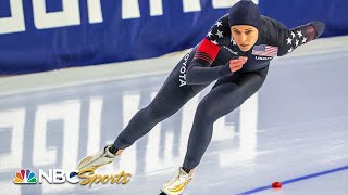 Brittany Bowe tears up 1000m, completes 1st World Cup double-double in four years | NBC Sports