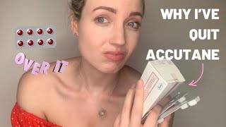 WHY I’VE QUIT ROACCUTANE😨😫ISOTRETINOIN REVIEW👋🏼