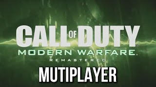 Call of Duty Modern Warfare Remastered Multiplayer Gameplay Reveal Trailer