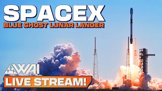 REPLAY: SpaceX Blue Ghost Lunar Lander Mission