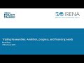 2024 IRENA Policy Talk #1: Tripling Renewables