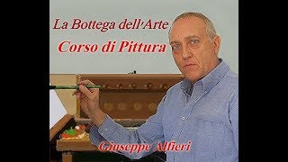 COME SI  DIPINGE UN PAESAGGIO AD OLIO IN POCHI MINUTI GIUSEPPE ALFIERI