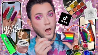 I tried VIRAL makeup from TikTok small businesses!