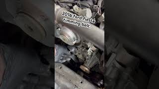 2016 ford fiesta 1.6 engine timing belt replacement.