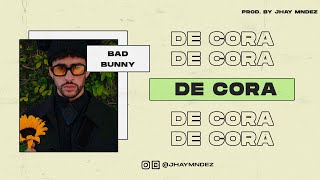 Bad Bunny - "DE CORA" Instrumental Reggaeton Type Beat ⚡Prod. Jhay Mndez ⚡