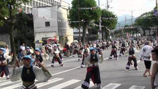 高知よさこい祭り2012　一日目　梅ノ辻 上總組