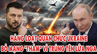 Hàng loạt quan chức Ukraine cùng tướng lĩnh CIA Mỹ bỏ mạng “thảm” vì trúng siêu tên lửa Nga