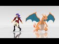 mmd pokémon leon charizard shake it off