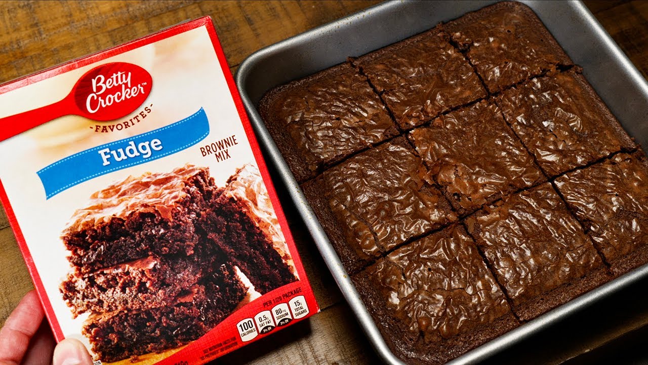 How To Make: Betty Crocker Fudge Brownie Mix - YouTube