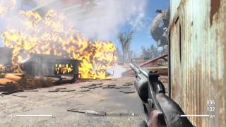Fallout 4 Vertibird Crash Danger Close