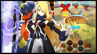 The New Best Unit In The Game?? EX Arc Suit Cynthia \u0026 Mega Garchomp Showcase! | Pokemon Masters EX