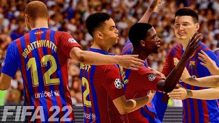 Barcelona vs Dynamo Kyiv Feat. Depay, Coutinho, Pedri, Dembele, | UEFA Champions League | Gameplay