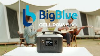 BigBlue Cellpowa 500 Portable Power Station-Develop Your Living Space!