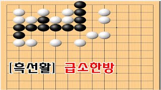 [흑선활] 흑이 완벽히 사는 방법 - 바둑사활 묘수