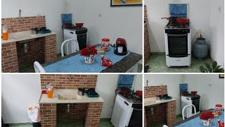 Transformando A Casinha de Uma Amiga de Apenas 2 cômodos Começando pela Cozinha