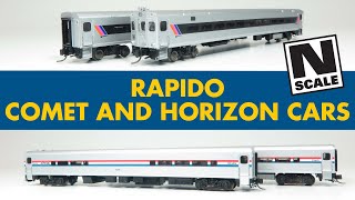 N Scale Comet and Horizon Cars