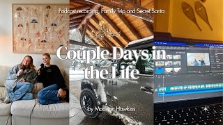 A couple days in my life | Podcast recording, trip to Upstate NY, and Secret Santa!