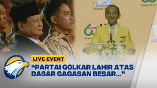 [FULL] Pidato Bahlil Lahadalia di Puncak Perayaan HUT Ke-60 Partai Golkar