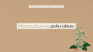 Monoculture vs Polyculture | FoodUnfolded Animated Short