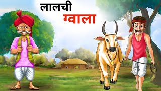 लालची ग्वाला Hindi kahaniya stories in hindi moral stories ds kahani toons