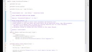 STACKOVERFLOWERROR IN JAVA TAMIL