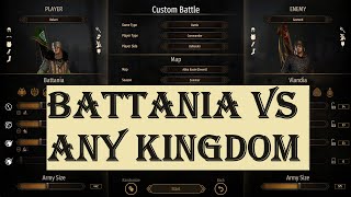 Bannerlord Tactics: Custom Battles, Volume V: Battania Vs. Pretty much Anyone