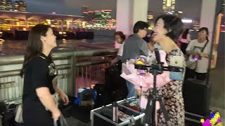 2019.05.31 中環10號碼頭街演 - 開場準備花絮-3, 香港旺角小龙女龙婷