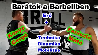 Súlyemelés, avagy technikai továbbképzés Mátéval a Gyula Barbellben | Voltak gondok 😅 | Vlog.32.rész