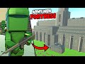 Green Army Men CHARGE Fortress Defenses! - Ancient Warfare 3: Battle Simulator