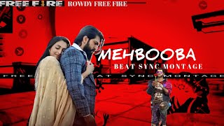 Mehbooba kgf chapter 2 song mehbooba song free fire tik tok remix montage #TheRowdyFighter