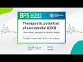 Therapeutic Potential of Cannabidiol – from Basic Concepts to Clinical studies