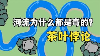 河流为什么都是弯的？反直觉的茶叶悖论。