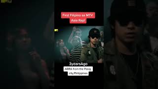 Unang Filipino na nakatungtong sa intablado ng MTV Asia. Abra from Philippines!! #fliptop  #abra