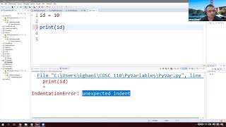 Python variables Tutorial for Beginners using Eclipse (PyDev)