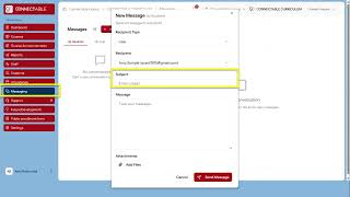 ConnectAble LMS Communication Messaging