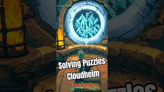 Solving Puzzles in Cloudheim