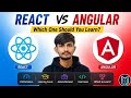 React vs Angular in 2026 🔥 | Which One Should You Learn?