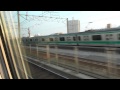 2015 3 14　e7系　北陸新幹線はくたか551号　東京駅発車～大宮駅発車